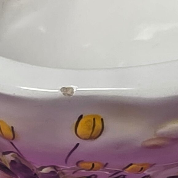 vintage Hand-Painted Ceramic Cottage Style Dragonfly Teapot & Cup Set With Lid - Picture 8 of 14